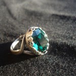 anello smeraldo swarovki 4