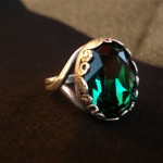 anello swarovski smeraldo 3