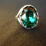 anello swarovski smeraldo 2