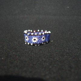 Anello_peyote_viola_fiori_2
