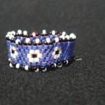 Anello_peyote_viola_fiori_2