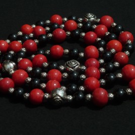 Collana_rose_nero_rosso_5