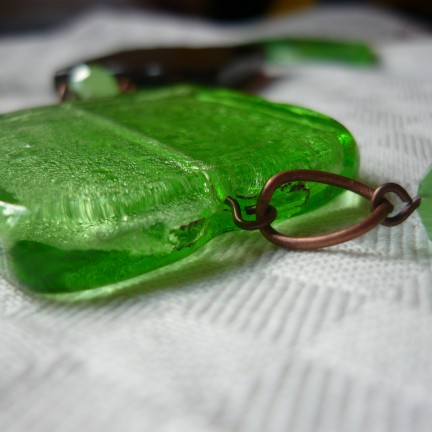 Collana_vetro_verde_marone_2