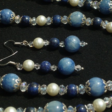 Orecchini_lapislazzuli_perle_swarovski_1