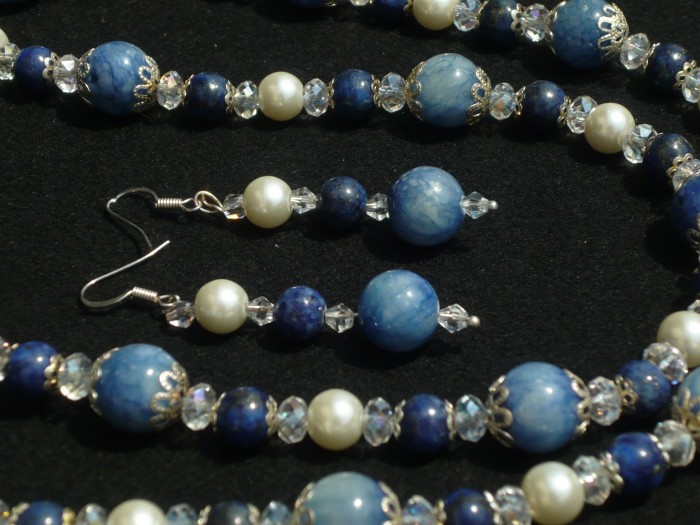 Orecchini_lapislazzuli_perle_swarovski_1