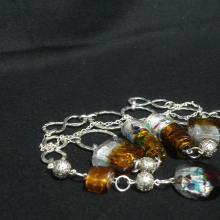 Collana_vetro_murrina_marrone_3