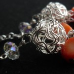 Orecchini_argento_pendenti_arancione_3