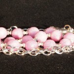 Collana agata rosa 2