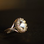 Anello swarovski rotondo cristallo 2