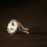 Anello swarovski rotondo cristallo 3