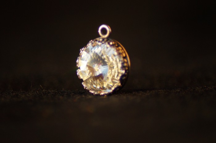 Pendente swarovski rotondo cristallo 1