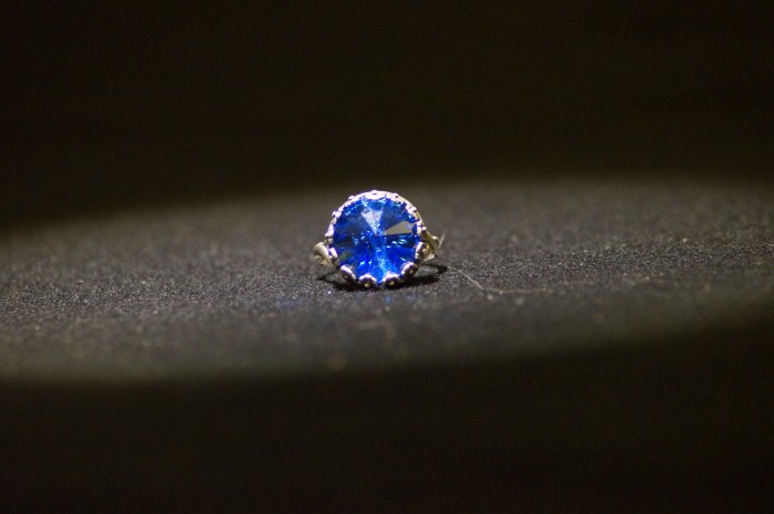 Anello rivoli blu 1