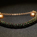 Braccialetto_swarovski_verde_bronzo_2